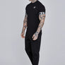 SikSilk - Black Tech T-Shirt